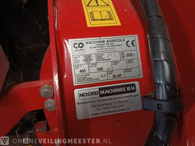 Pto hakselaar agricole, cecatto tritone, bouwjaar 2020 - afbeelding 3 van  13