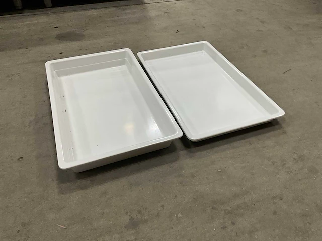 Pujadadas 1/1 gn melamine schalen (2x) - afbeelding 1 van  4