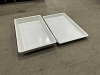 Pujadadas 1/1 gn melamine schalen (2x) - afbeelding 1 van  4
