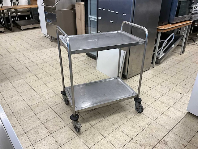 Pujadas rvs serveerwagen - afbeelding 1 van  5