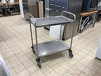 Pujadas rvs serveerwagen - afbeelding 1 van  5