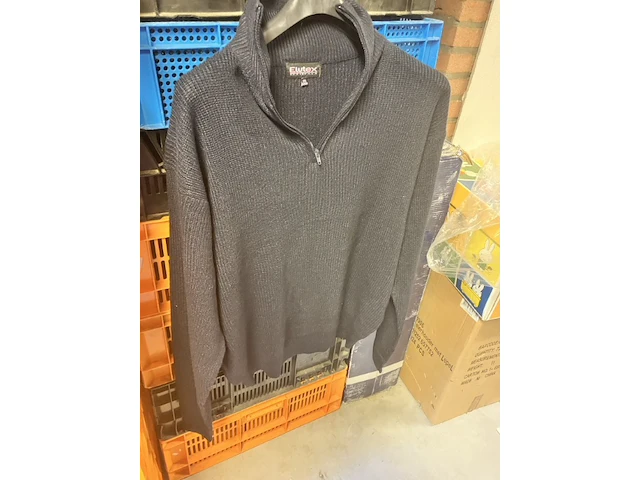 Pullover, schipperstrui marine mt xxl - afbeelding 1 van  5