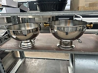 Punch bowls / champagne schalen (2x) - afbeelding 1 van  3