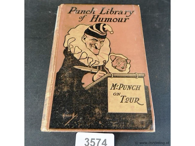 Punch library of humor. mr. punch on tour - afbeelding 1 van  5
