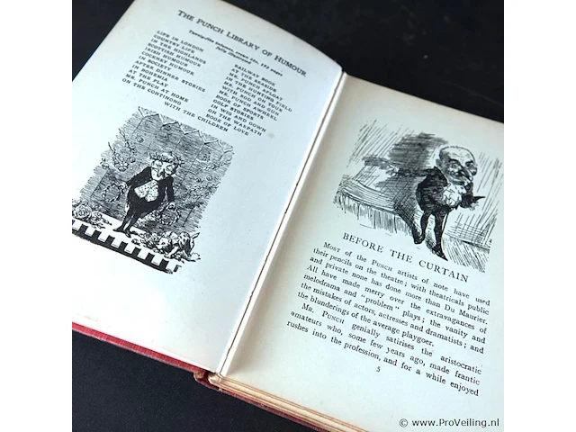 Punch library of humor. on the play - afbeelding 3 van  5