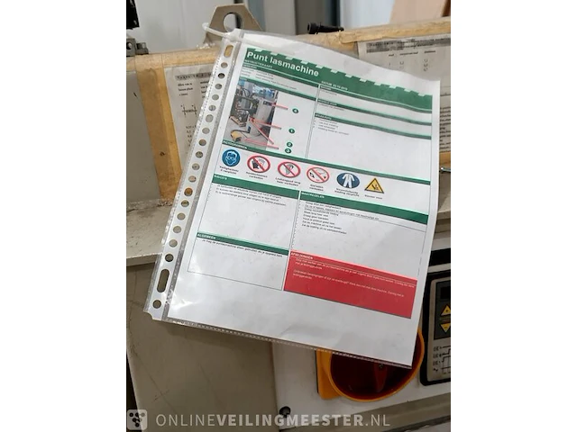 Puntlas machine ecna, 4625n, bouwjaar 1996 - afbeelding 9 van  11