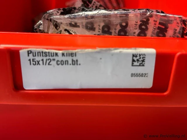 Puntstuk knel 15x1/2"- partij - afbeelding 3 van  3