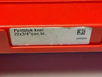Puntstuk knel 22x3/4" con. bt - partij - afbeelding 4 van  4