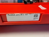 Puntstuk pers 20x1/2 - partij - afbeelding 5 van  5