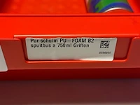 Pur schuim pu-foam b2 spuitbus á 750 ml griffon - partij - afbeelding 3 van  3