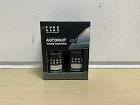 Pure nano autoruit coating en unicleaner (140 stuks)