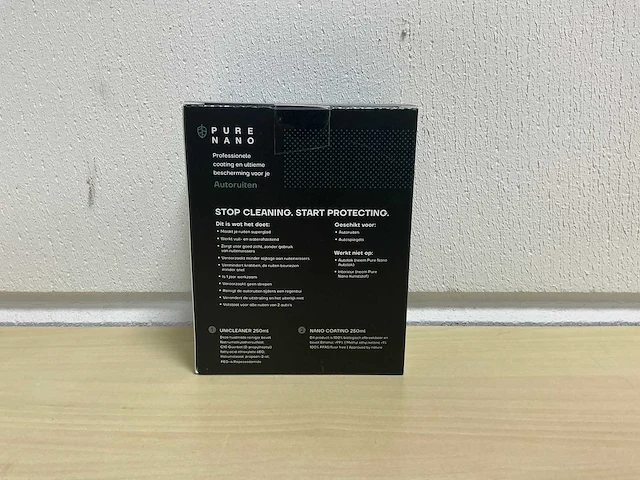 Pure nano autoruit coating en unicleaner (140 stuks) - afbeelding 2 van  4