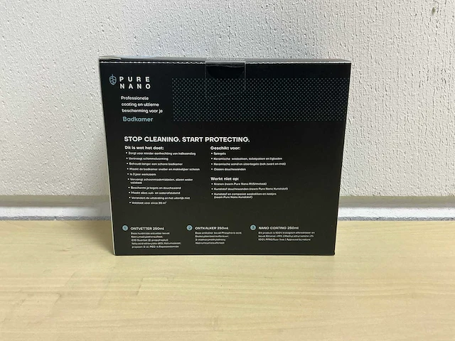 Pure nano badkamer coating, ontvetter en ontkalker (585 stuks) (56 stuks) - afbeelding 2 van  4