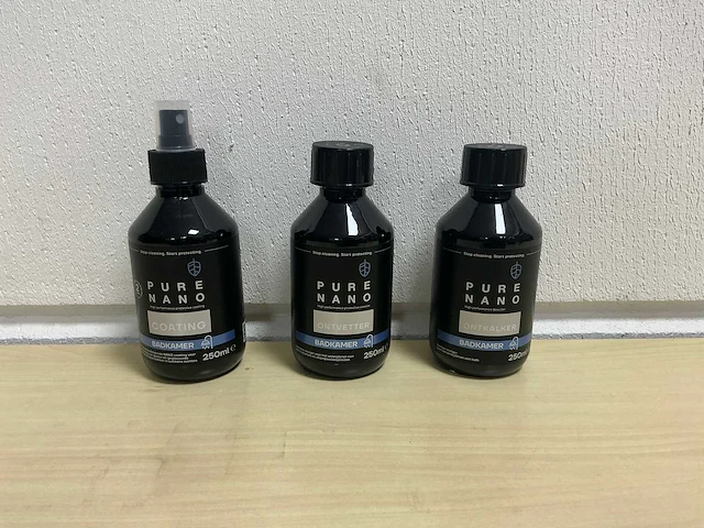 Pure nano badkamer coating, ontvetter en ontkalker (585 stuks) - afbeelding 1 van  7