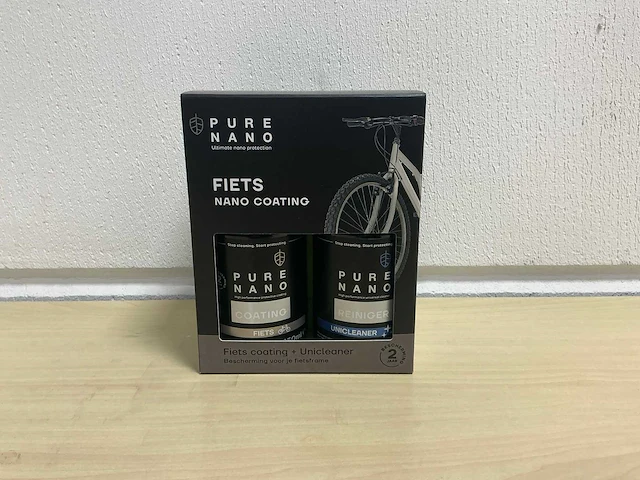Pure nano fiets coating en unicleaner (84 stuks) - afbeelding 1 van  4