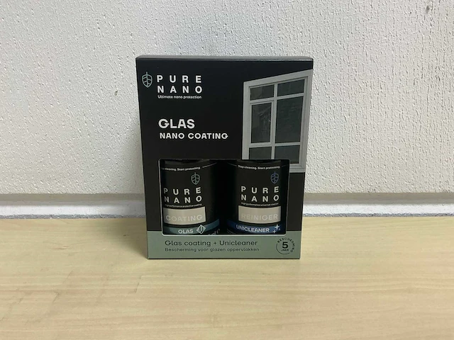 Pure nano glas coating en unicleaner (126 stuks) - afbeelding 1 van  4