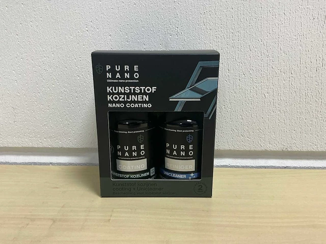 Pure nano kunstof kozijnen coating en unicleaner (182 stuks) - afbeelding 1 van  4