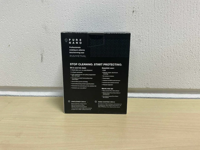 Pure nano rvs/metaal coating en unicleaner (140 stuks) - afbeelding 2 van  4