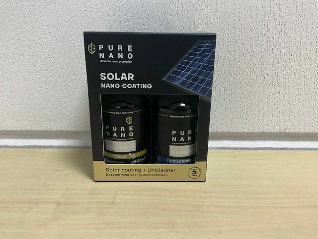 Pure nano solar coating en unicleaner (56 stuks) - afbeelding 1 van  4