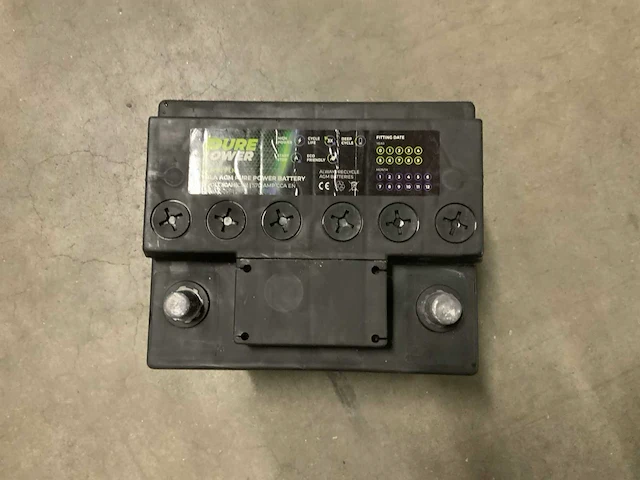 Pure power axiwin agm50 / lni accu (4x) - afbeelding 2 van  4