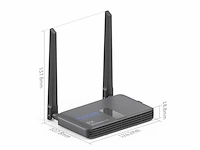 Purelink draadloze hdmi transmissie set full hd 1080p set bestaande uit zender-dongle en ontvanger zwart - afbeelding 2 van  5