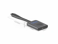 Purelink draadloze hdmi transmissie set full hd 1080p set bestaande uit zender-dongle en ontvanger zwart - afbeelding 3 van  5