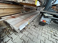 Purple heart damwand 4900-5200x190x47mm (15x) - afbeelding 2 van  3