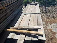 Purple heart hardhouten planken geschaafd 16x140mm, lengte 365cm (79x) - afbeelding 1 van  3