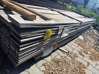 Purple heart hardhouten planken geschaafd 16x140mm, lengte 365cm (79x) - afbeelding 2 van  3