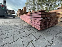 Purple heart hardhouten vlonderplanken 21x145mm, lengte 155cm (156x) - afbeelding 2 van  3