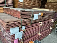 Purple heart hardhouten vlonderplanken 21x145mm, lengte 215-245cm (76x) - afbeelding 3 van  3