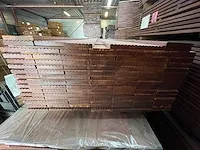Purple heart hardhouten vlonderplanken 21x145mm, lengte 275cm (106x) - afbeelding 3 van  3