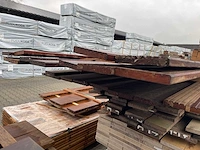 Purple heart hardhouten vlonderplanken 21x145mm, lengte 460-490cm (20x) - afbeelding 3 van  3