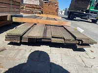 Purple heart hardhouten vlonderplanken 21x145mm, lengte 460cm (21x) - afbeelding 3 van  3