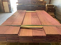 Purple heart kopse veer en groef (buitenparket) 1250x145x21mm (34x) - afbeelding 1 van  3