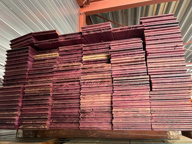 Purple heart kopse veer en groef (buitenparket) 650x145x21mm (135x) - afbeelding 3 van  3
