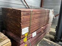 Purple heart latten geschaafd 2450x65x21mm (299x) - afbeelding 2 van  3