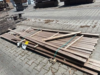 Purple heart planken fijnbezaagd 3050x155x26mm (44x) - afbeelding 2 van  3