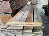 Purple heart planken fijnbezaagd 3350x205x26mm (35x) - afbeelding 1 van  3