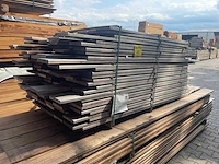 Purple heart planken geschaafd 1070-2100x145x21mm (163x) - afbeelding 2 van  3