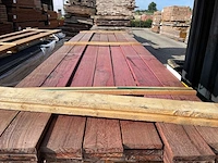 Purple heart planken geschaafd 3050x120x21mm (25x) - afbeelding 1 van  3