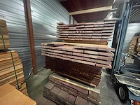 Purple heart planken geschaafd 3350-4300x120x21mm (84x) - afbeelding 3 van  3