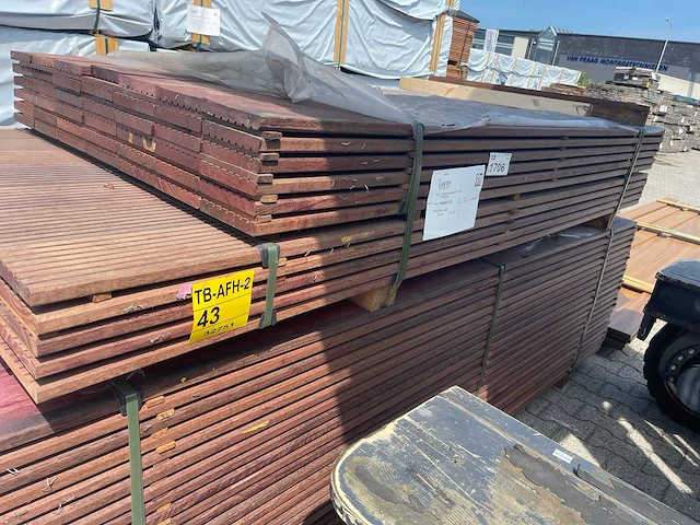 Purple heart vlonderplanken 2150-2450x145x21mm (76x) - afbeelding 2 van  3