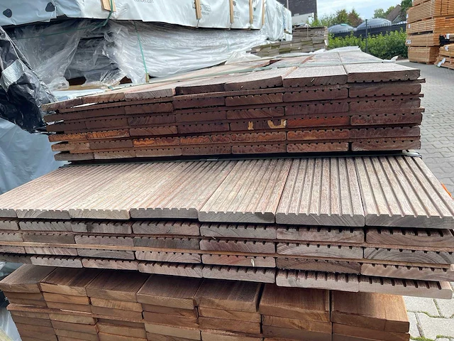 Purple heart vlonderplanken 2150-2450x145x21mm (76x) - afbeelding 3 van  3