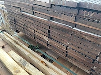 Purple heart vlonderplanken 2150x145x21mm (81x) - afbeelding 3 van  3
