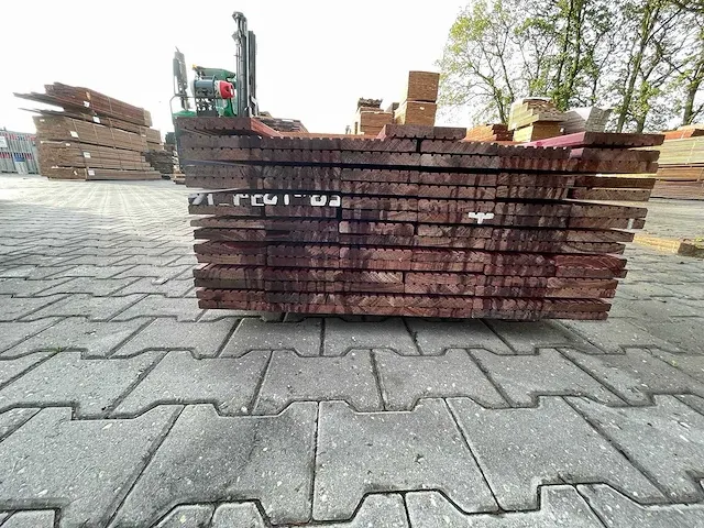 Purple heart vlonderplanken 21x190mm, lengte 365cm (87x) - afbeelding 2 van  3