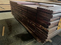 Purple heart vlonderplanken 3650x145x21mm (40x) - afbeelding 3 van  3