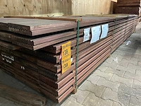 Purple heart vlonderplanken 4300-4600x190x21mm (44x) - afbeelding 2 van  3