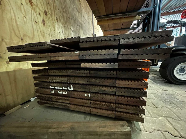 Purple heart vlonderplanken 4300-4600x190x21mm (44x) - afbeelding 3 van  3