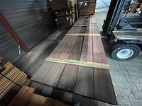Purple heart vlonderplanken 4300-4600x190x21mm (90x) - afbeelding 1 van  2